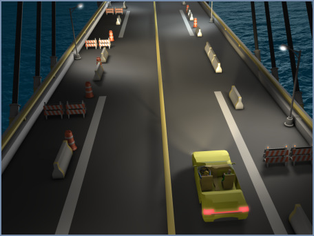 NightBridge wallpaper